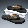 Fashion High Quality Men Beach Shoes Summer Casual Flat Slippers Male Indoor Bathroom Anti-Slip Flip Flops Man Flip-Flops Men Sandals