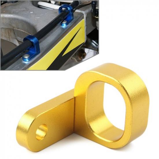 Rear Brake Line Hose Clamp For Suzuki DRZ400SM 2005- RMX450Z 2010-2011