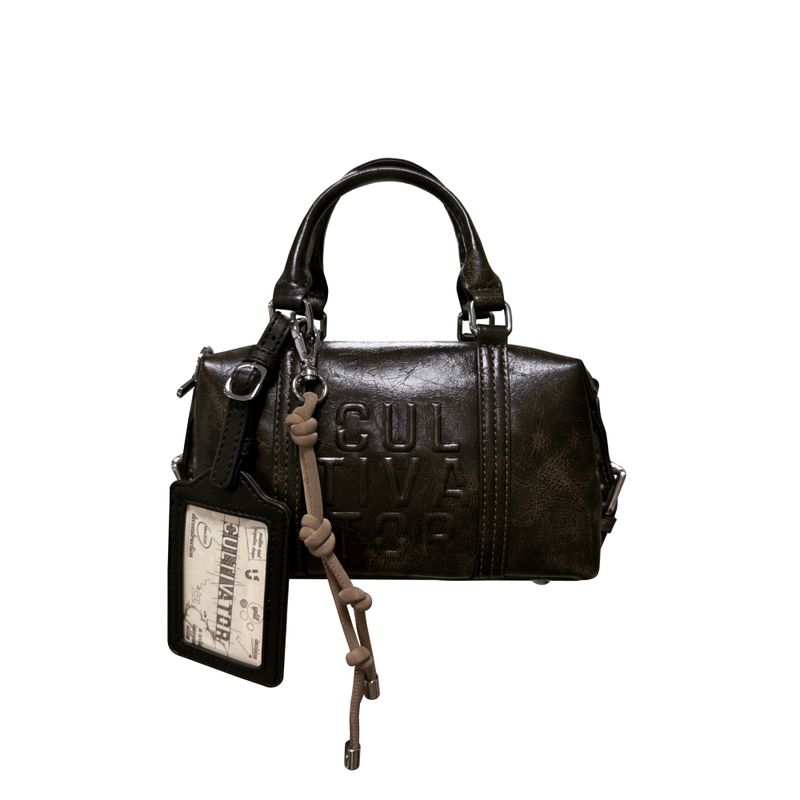 

Культиватор Оригинальный Нишевый Ретро Легко Сочетаемый Визитница Майяра Кроссбоди Сумка-подушка Бостон Зима 2024 Новинка Dark Brown (In Stock)