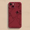Travel-nspired Airplane Route Desian Phone Case For iPhone 16 15 14 13 12 11 Pro Max Mini 8 7 Plus X XR XS Soft Silicone Covers