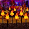 Halloween Pumpkin Stake Lights Halloween Solar Pumpkin Ground Stake Light Orange Garden Decorations Pathway Ground Insert