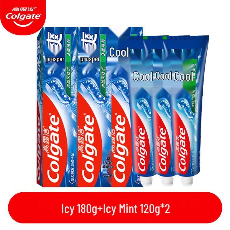 Colgate Fresh Mint Toothpaste Family Pack