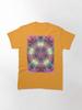 Pentangle Pastel Shades Multicolored Kaleidoscope Pentangle Pattern 12 Classic T-Shirt