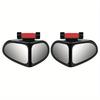 2pc Blind  Car Mirror Automotive Blind  Mirror Blind Car Exterior Accessories HD Glass 360 Degree