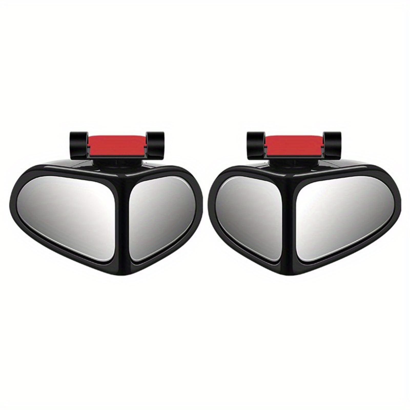 

2 шт. Зеркало заднего вида для слепых зон автомобиля Автомобильное зеркало для слепых зон Зеркало для слепых зон Автомобильные аксессуары для экстерьера HD стекло 360 градусов One Size чёрный