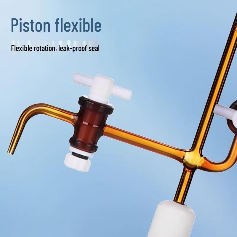 Clamp-Style Micro Burette with PTFE Stopcock