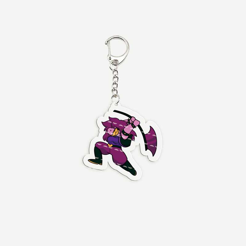 Popolare Gioco Deltarune Spamton Susie Ralsei Meme Portachiavi per Accessori Borsa Noelle Spamton Portachiavi Regali per Fan Amici Gamer