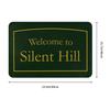 Welcome To Silent Hill Doormat Non-Slip Kitchen Bathroom Mat Bedroom Balcony Floor Door Entrance Carpet Rug