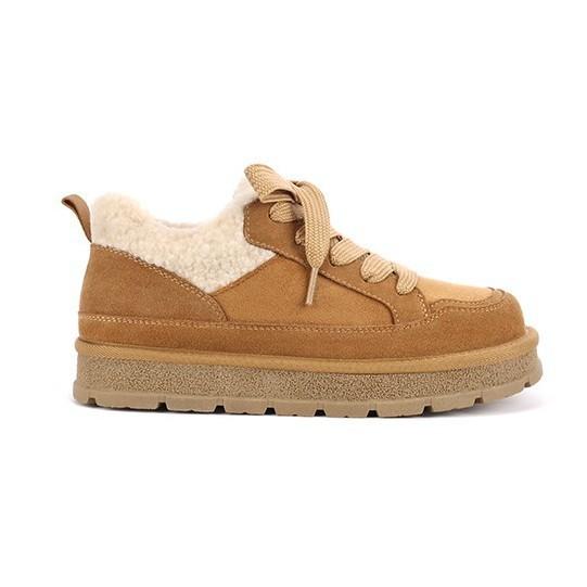

Fleece warm thick-soled fluffy short boots snow boots women s cotton shoes winter 40 малиновий