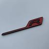 1Pc Car Styling New Long S R Letter Trunk Emblem Logo Badge Sticker For GTR GTS C63S E63S GLC63S GLE63S