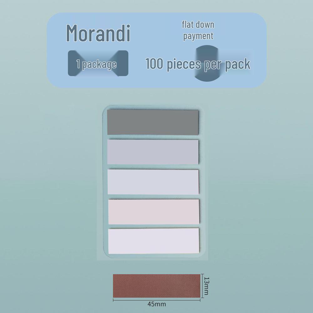 Triangle & Round Segmented Pull-out Strong Adhesive Sticky Notes for Memos