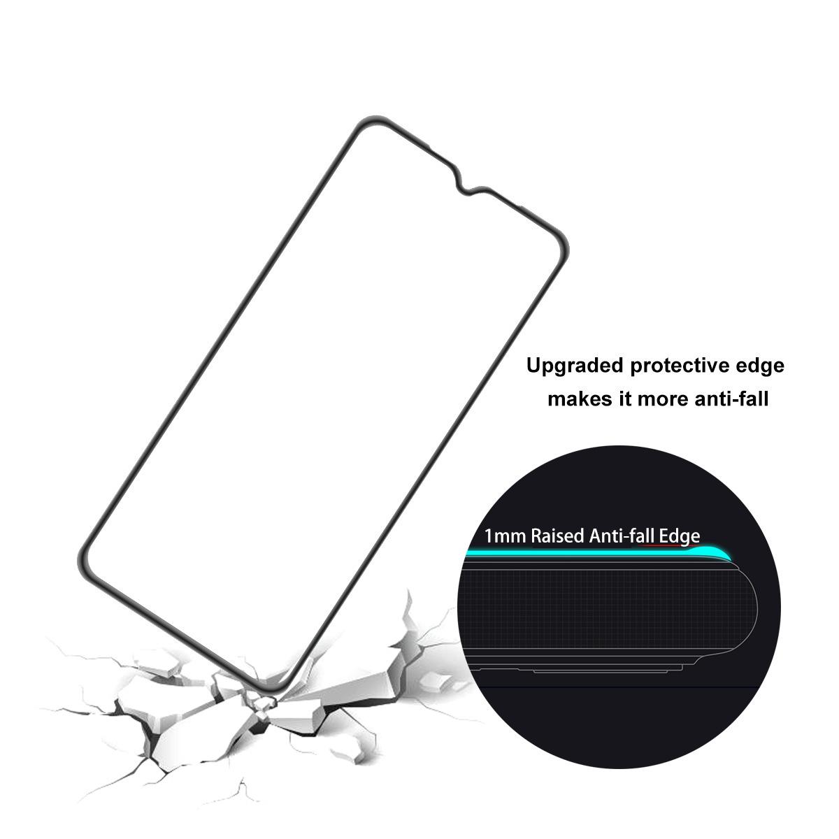 

ENKAY HAT PRINCE 2PCS/Set Full Glue High Transparency 9H Tempered Glass Complete Covering Screen Protector for Samsung Galaxy A32 5G//M32 5G/M12/A12 Type A