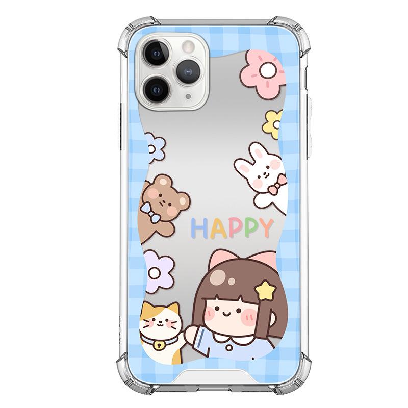 

Зеркальный чехол Zhitai для iPhone 16/14, Huawei P60/Mate60 и Xiaomi 14 Apple 14