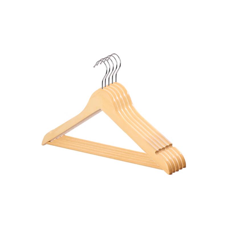 HAIYASEN Wooden Hangers 5-Pack