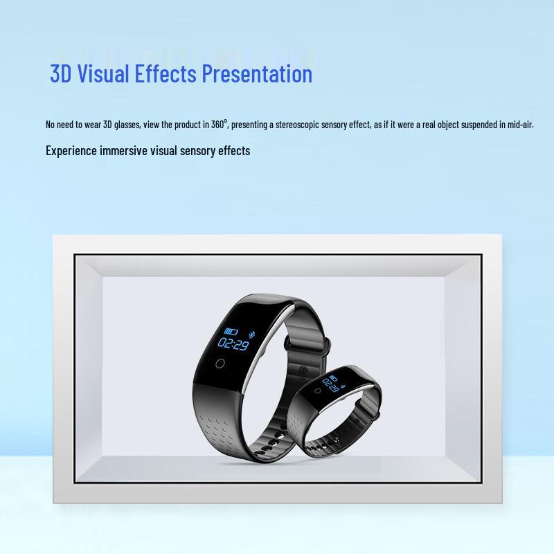 Transparent Touchscreen Display Kiosk CN Plug (adapter Included)