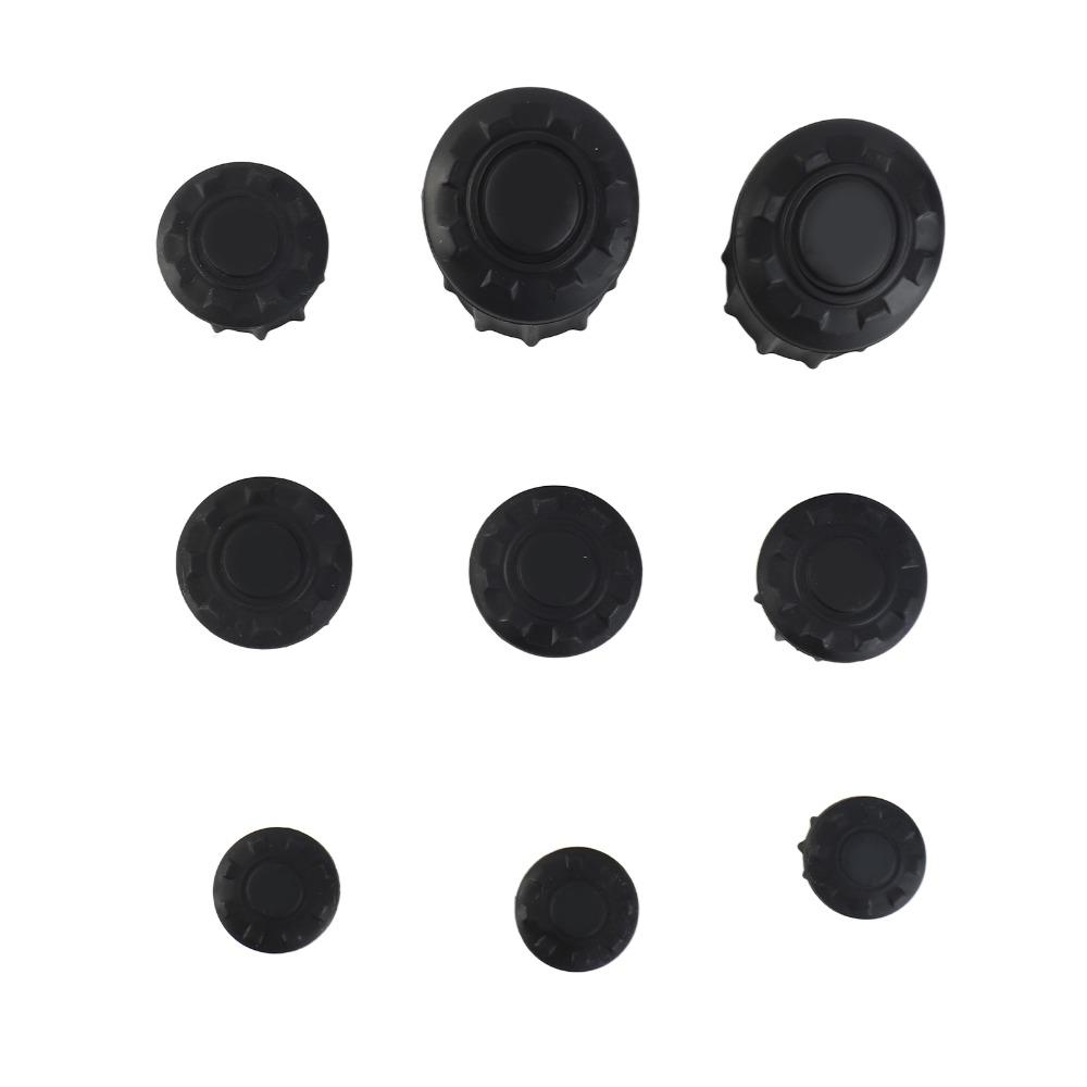 9pcs Rustproof Frame Hole Plug Smooth Side Body Frame Panel for BMW R1200GS LC Adventure 14-18 BMW