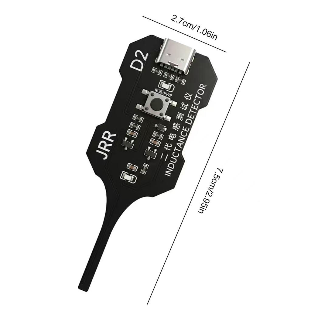 Type-C Pcb Fault Detector Portable High Sensitivity Motherboard Coil Tester for Phone Motherboard Component Repair