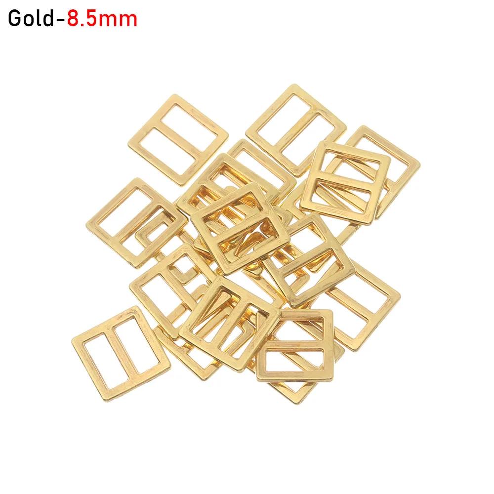20/40Pcs Tiny Tri-glide Belt Buckle for DIY Doll Clothes Bags Mini Buckles Buttons Diy Doll Shoes Clothing Accessories 6/7/8.5mm