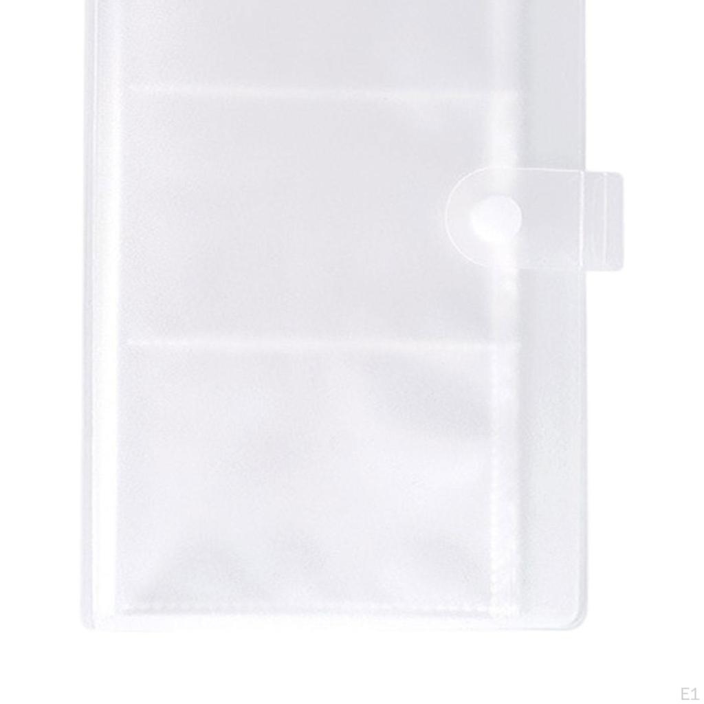 Jewelry Earring Organizer Storage Bags Book, Transparent Organizer, Book