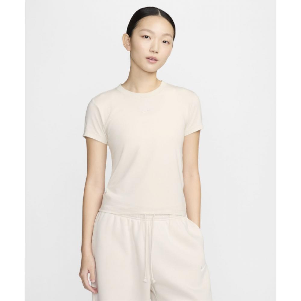 

Укороченная футболка NIKE Sportswear Chill Knit W Light Brown FV5509 104