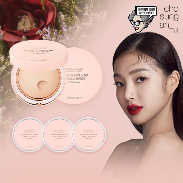 

CHOSUNGAH Bounce Up Pact (2 main products + 3 refills) No. 21 No. 1