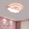 Children's Room Ceiling Lamp Cartoon Rainbow Clouds Simple And Warm Boys And Girls Bedroom Princess Room Light Fixtures