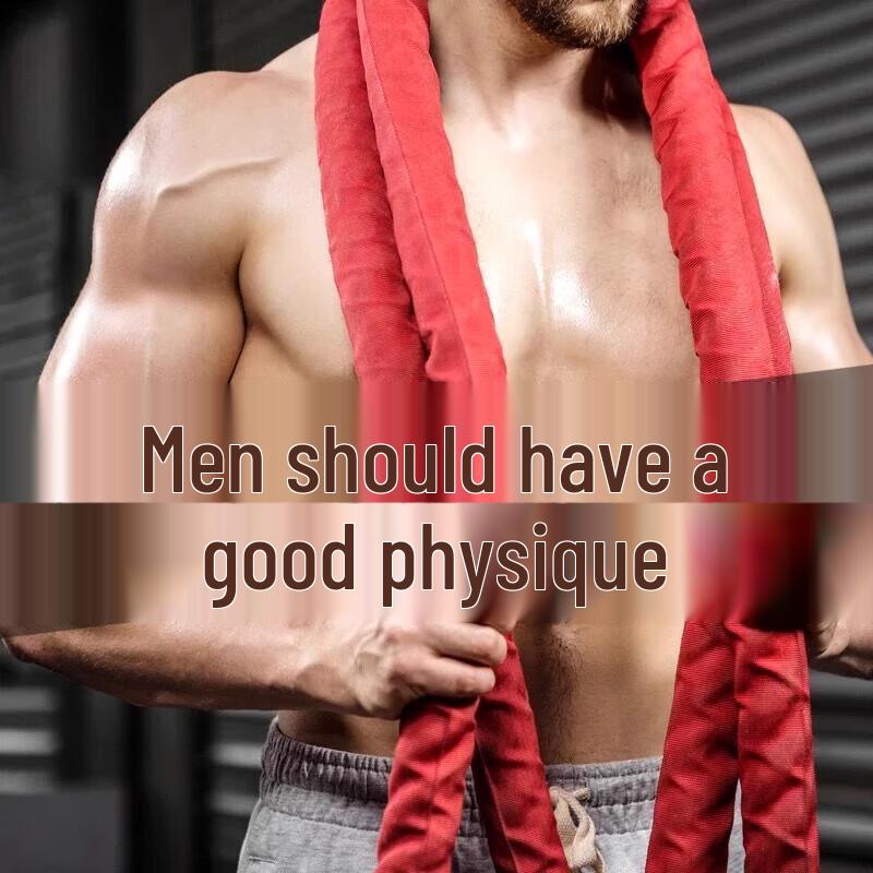 Datang Yu Battle Rope for Fitness & Strength Training 0.4m Sleeve, Gloves