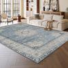 Nordic Ethnic Large Carpet for Living Room Decoration Home Sofa Coffee Tables Washable Rug American Retro Bedroom Non-slip Mat