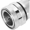 Keg Ball Lock Connector, Stainless Steel Ball Lock Keg Disconnect Quick Ball Lock Quick Connector Dispenser Beer Brewing Kegs Kegging Home Brew Corny