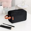 Travel Pouch Waterproof Men Wash Bag Cosmetic Storage Oxford Cloth Travel Storage Bag Handle Lelaki Beg Makeup Bag Unisex