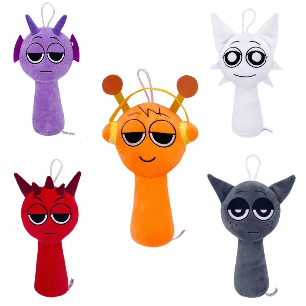 Sprunki Plüschtiere Sprunki Plüschpuppe Sprunki Spiel Cartoon Kissen Kinder Geburtstagsgeschenke Stoffpuppen Weihnachtsgeschenk