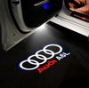 2026 Hot 2Pcs Led Logo light Welcome Light For AUDI line S3 S4 RS S6 S5 S7 S8 A3 A4 A5 A6 A7 Q3 Q7 quattro Projector Shadow Ghost Lamp