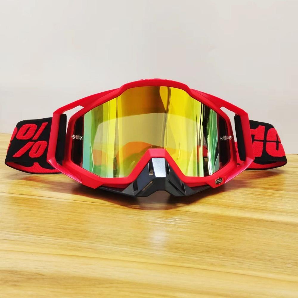 Outdoor Riding Goggles Motorcycle Off-road Dust-proof Glasses Color-changing Sports Windproof Ski Goggles
