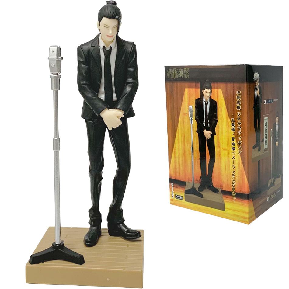 Jjk 17Cm Anime Figure Geto Suguru Gojo Satoru Action Figure Geto Suguru Gojo Satoru Figurine Doll Pvc Model Collection Toy Gifts