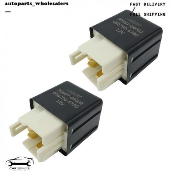 Set Of 2 Multi-Purpose Relay For LEXUS GS300 GS400 GS430 IS300 LS400 LX450 LX470