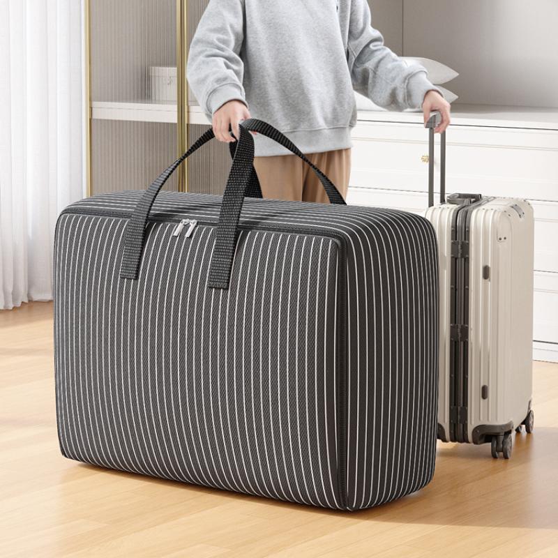 1Pc Large Capacity Doggy Bag Quilt Clothes Storage Bag Closet Wardrobe Organizer Blanket Storage Bag Storage Bag