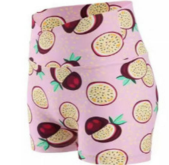 VOXY High-Waisted Butt-Lifting Yoga Shorts - Bare-Feel, Quick-Dry, Elastic, Brushed Fabric, Summer Three-Quarter Length. Medium