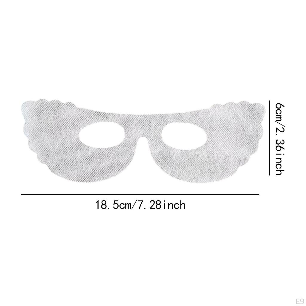 100 Pieces Non Woven Eyes Care Beauty Tools Disposable Lightweight Accessories Breathable DIY