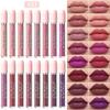 DUNUF 16-Piece Waterproof, Long-Lasting Lip Gloss Set - Non-Staining Lip Glaze