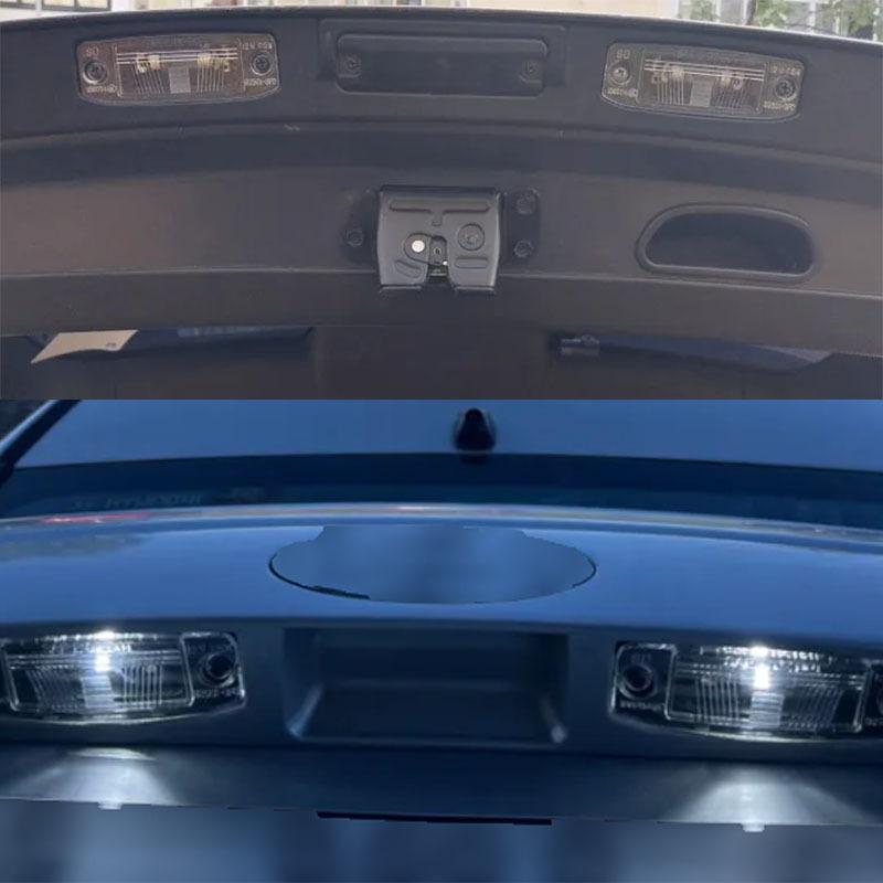 2Pcs Car Rear License Plate Lamp Lens Either Side Left Right Fit For Kia Sorento 2011 2012 2013 92510-2P000 Car Accessorie