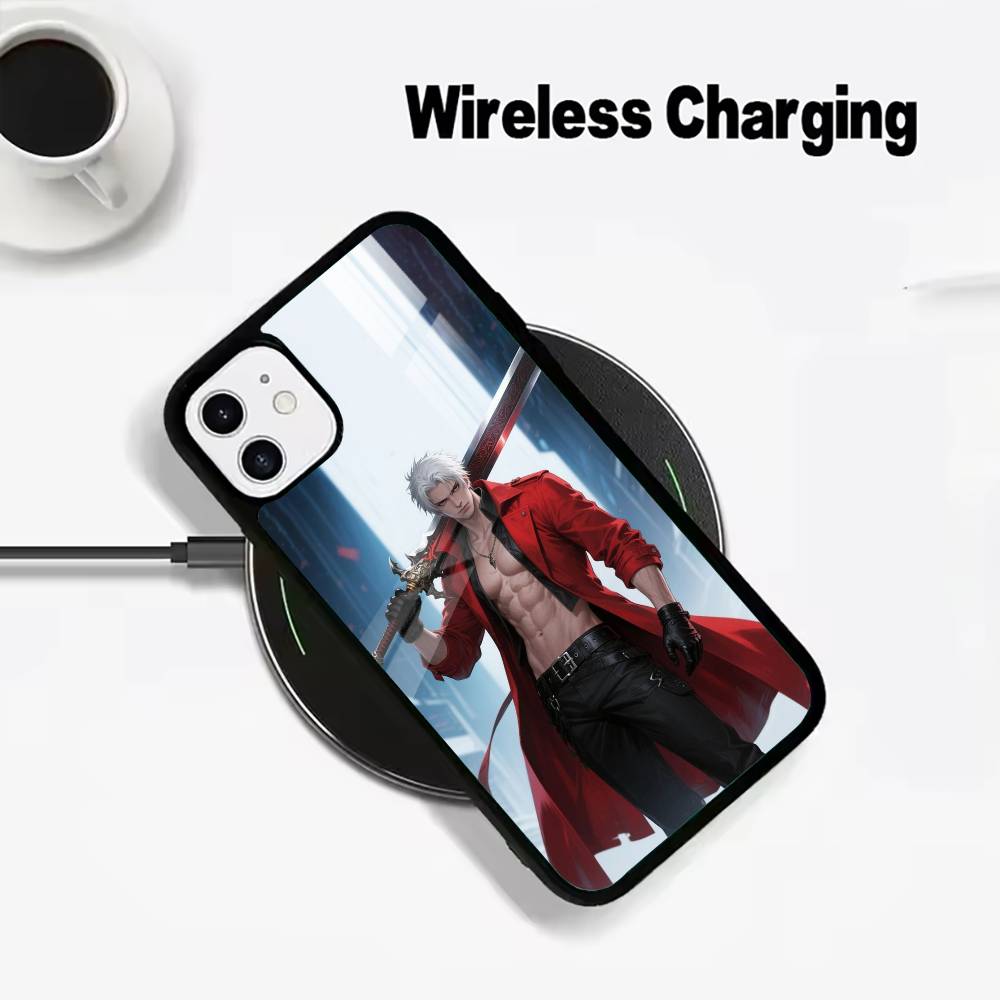 D- Dante Devil May C-Cry 2- -DMC2 Wireless Charging Phone Case Compatible with iPhone 17/16/15/14/13/12/11