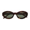 Saint Laurent Butterfly Sunglasses With Patterned Temples Unisex Sunglasses Tortoise 780255Y99562301