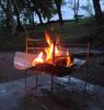 Solo Grill Bonfire Stand Solo Bonfire Stand Bonfire Grill Stainless Steel Foldable 304 Canvas Case [Product]