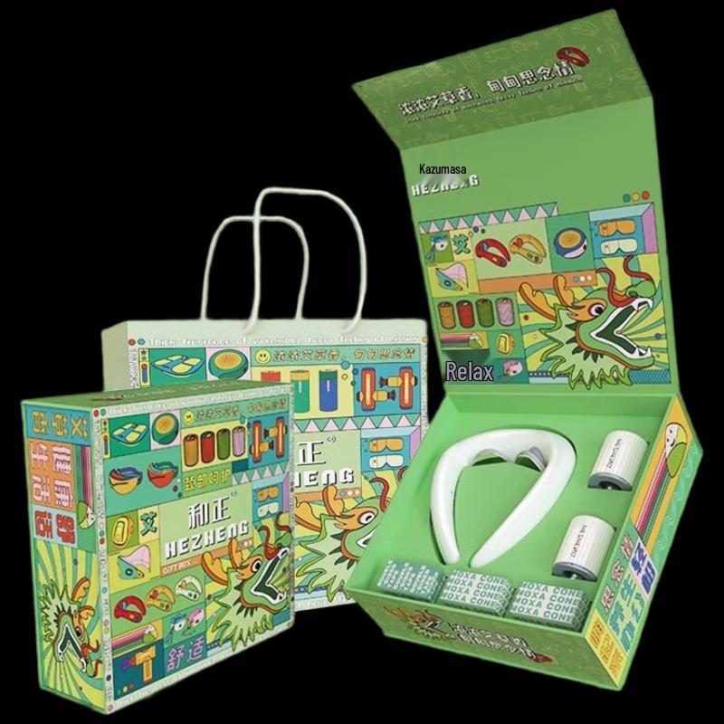 Hezheng HZ-AH3 Cervical Massager & Moxibustion Gift Set CN plug (adapter included)