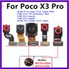 Front Rear Camera For Xiaomi Poco X3 Pro NFC GT Facing Frontal View Selfie Backside Flex Small Back Camera Module Parts Macro