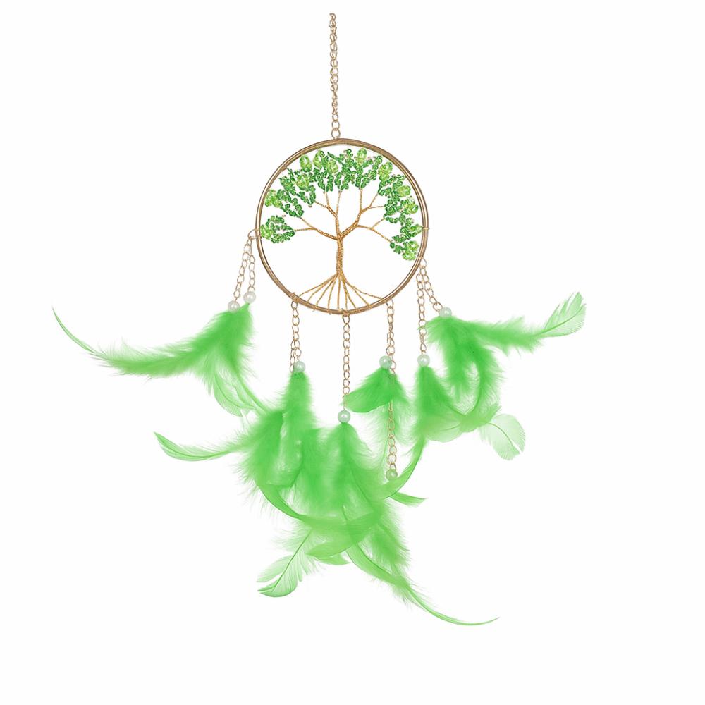 

Colorful Dream Catcher Pendant Handmade Hanging Dream Catchers Wall Hangings Homestay зелёный