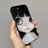 Dark Cute Girl Doll Art Case For Oppo Realme C71 C65 C63 C55 C53 C35 C33 C30 C20 C21Y 15 14 13 11 10 9 GT Neo2 P3 Pro Plus 4G 5G