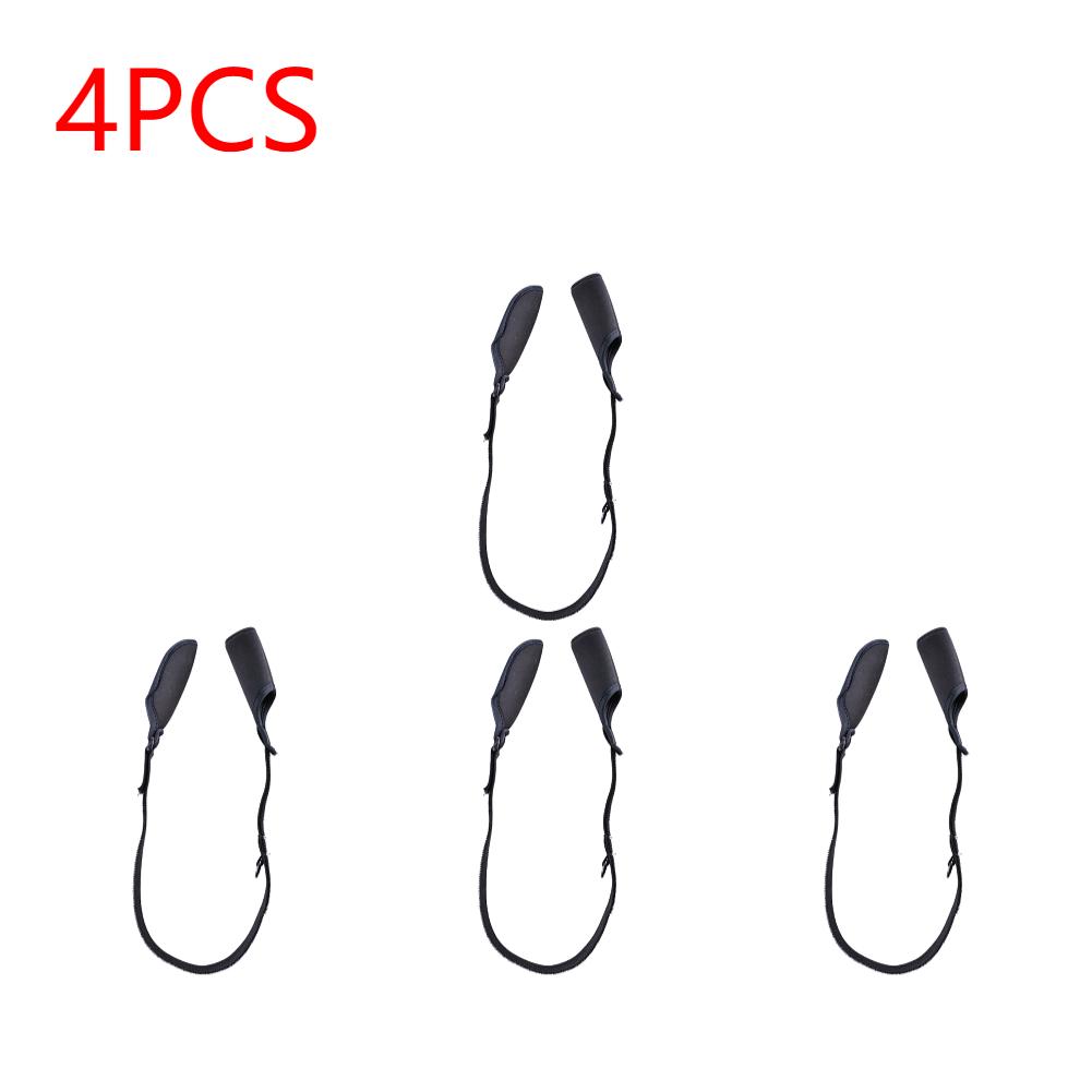1-5Pcs Fishing Rod Tie Elastic Tip Cover Straps Reusable Outdoor Sport Fastener Bandage Sleeve Pole Truss Cane Protector Case
