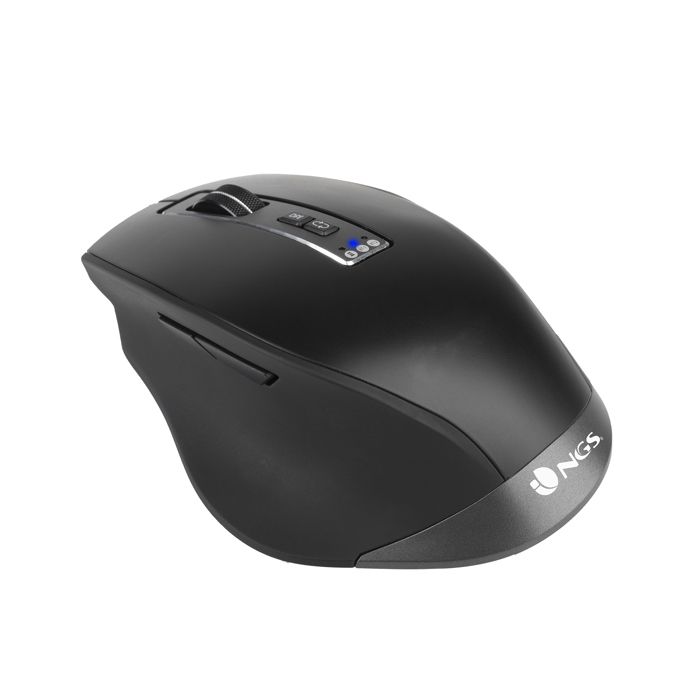 Souris - NGS - BLUR-RB - Sans Fil - Ergonomique - Laser 800-3200 Dpi