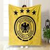 German Soccer Team Designed Flannel blanket for bedroom, living room, sofa, and nap
